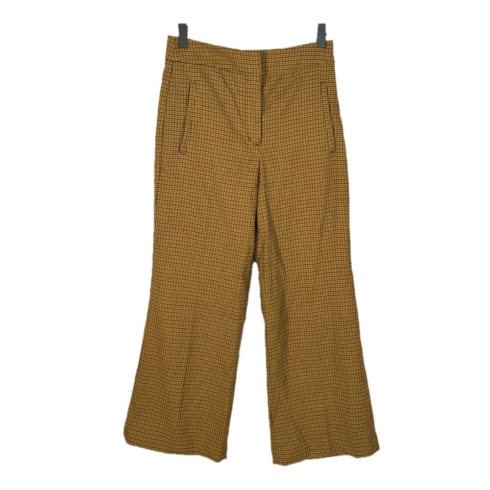 Aritzia Little Moon Malva Houndstooth Check Trousers Size 4